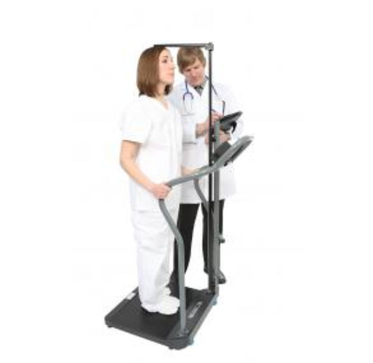 Health O Meter Antimicrobial Platform Scale with Height Rod (power adapter not included) 