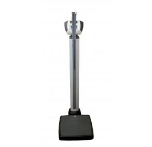 Health O Meter Heavy Duty Waist High Standa-On Digital Scale with Height Rod