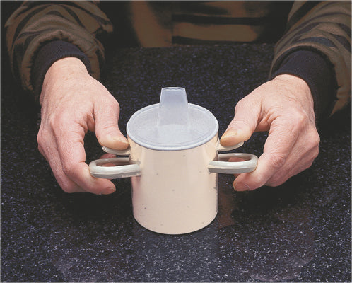 Thumbs-Up Cup and Spout Lid