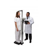 Health O Meter Heavy Duty Eye Level Digital Scale with Integral Digital Height Rod and Automatic BMI