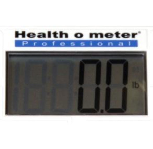 Health O Meter Digital Floor Scale,lb/kg,397lb/180kg Capacity