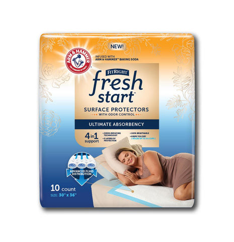 FitRight Fresh Start Surface Protectors, 30" x 36" (bag of 10)