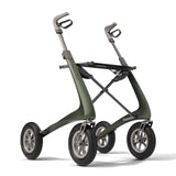 Carbon Overland Carbon Fiber Rollator, Green