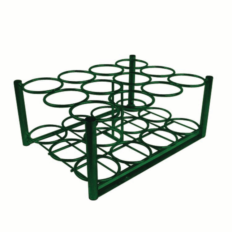 E Cylinder Rack, 12 Cylinder Capacity