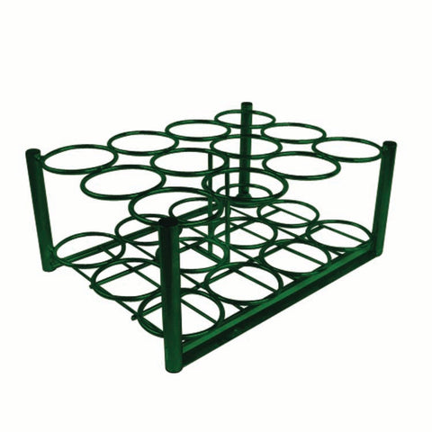 E Cylinder Rack, 12 Cylinder Capacity