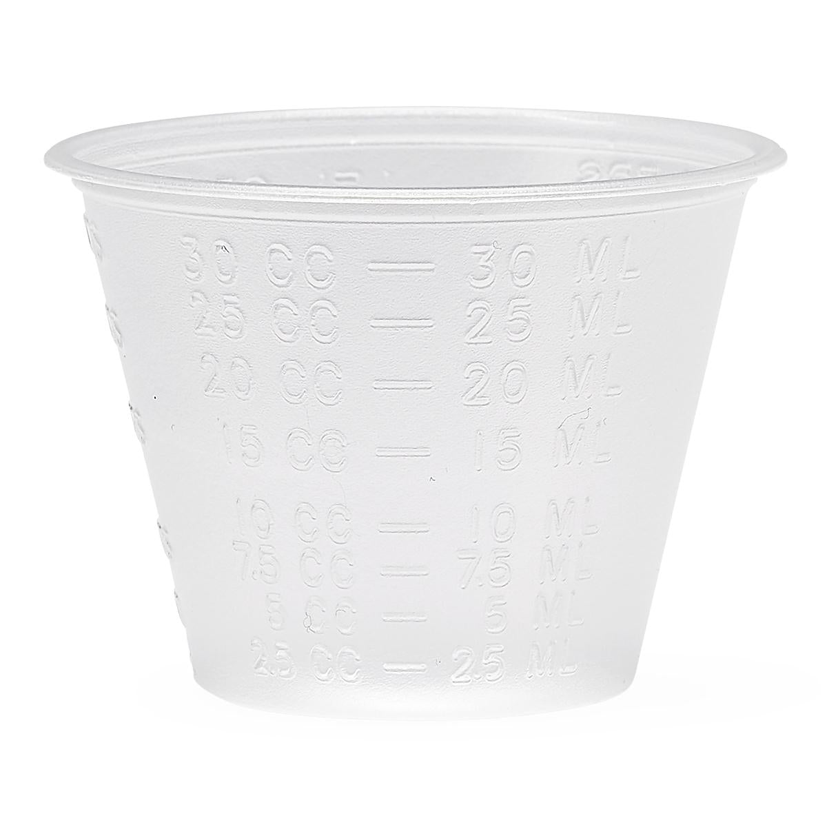 Graduated Plastic Medicine Cup, 1oz. (case of 5000)