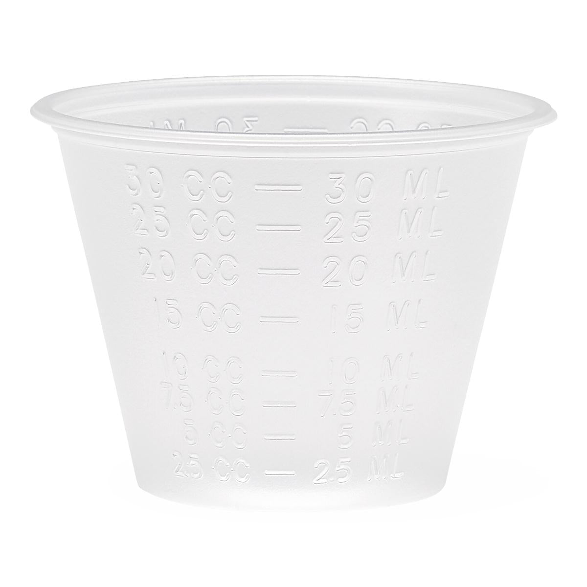 Graduated Plastic Medicine Cups (case of 5000)