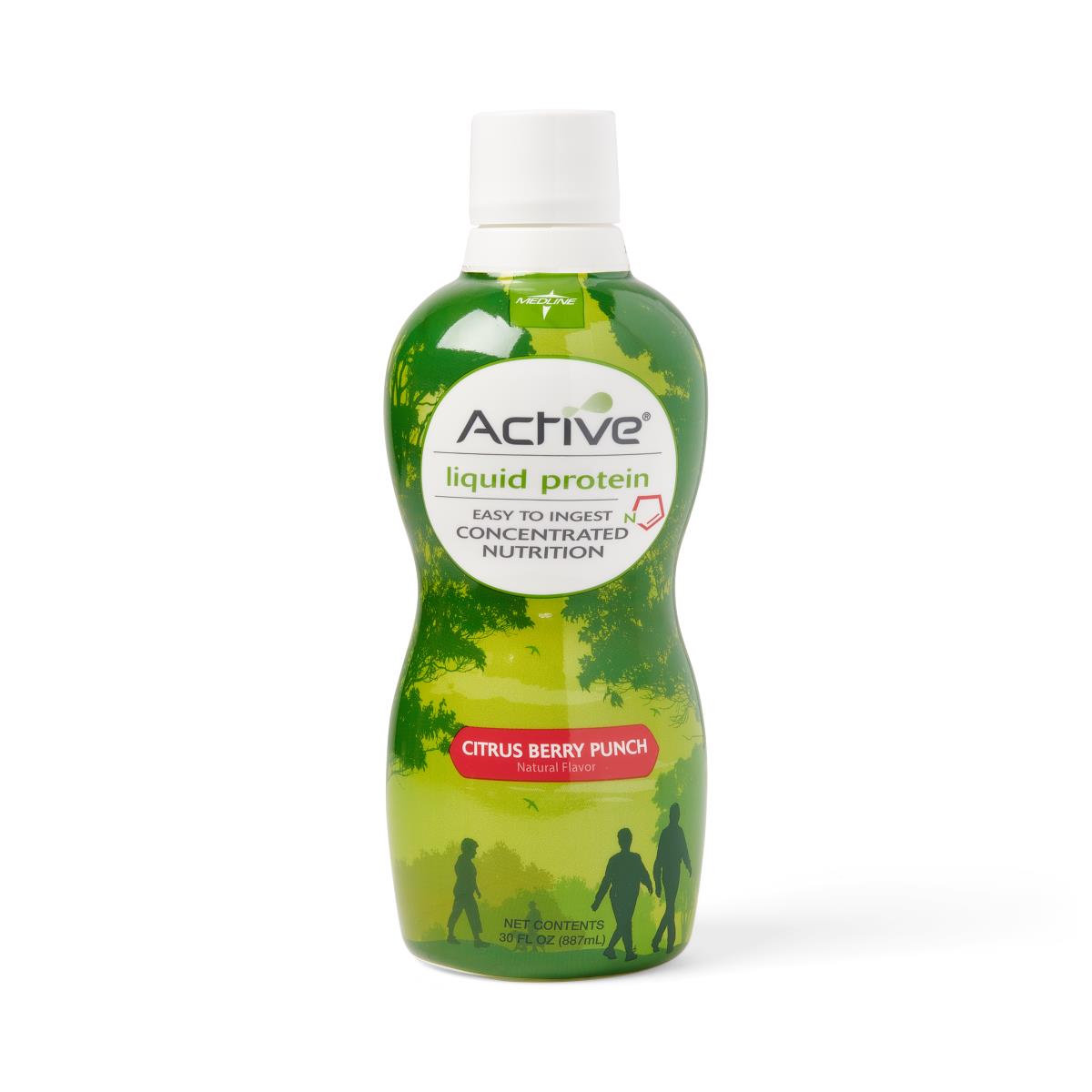 Active Liquid Protein, Berry Flavor, 30oz. Bottle