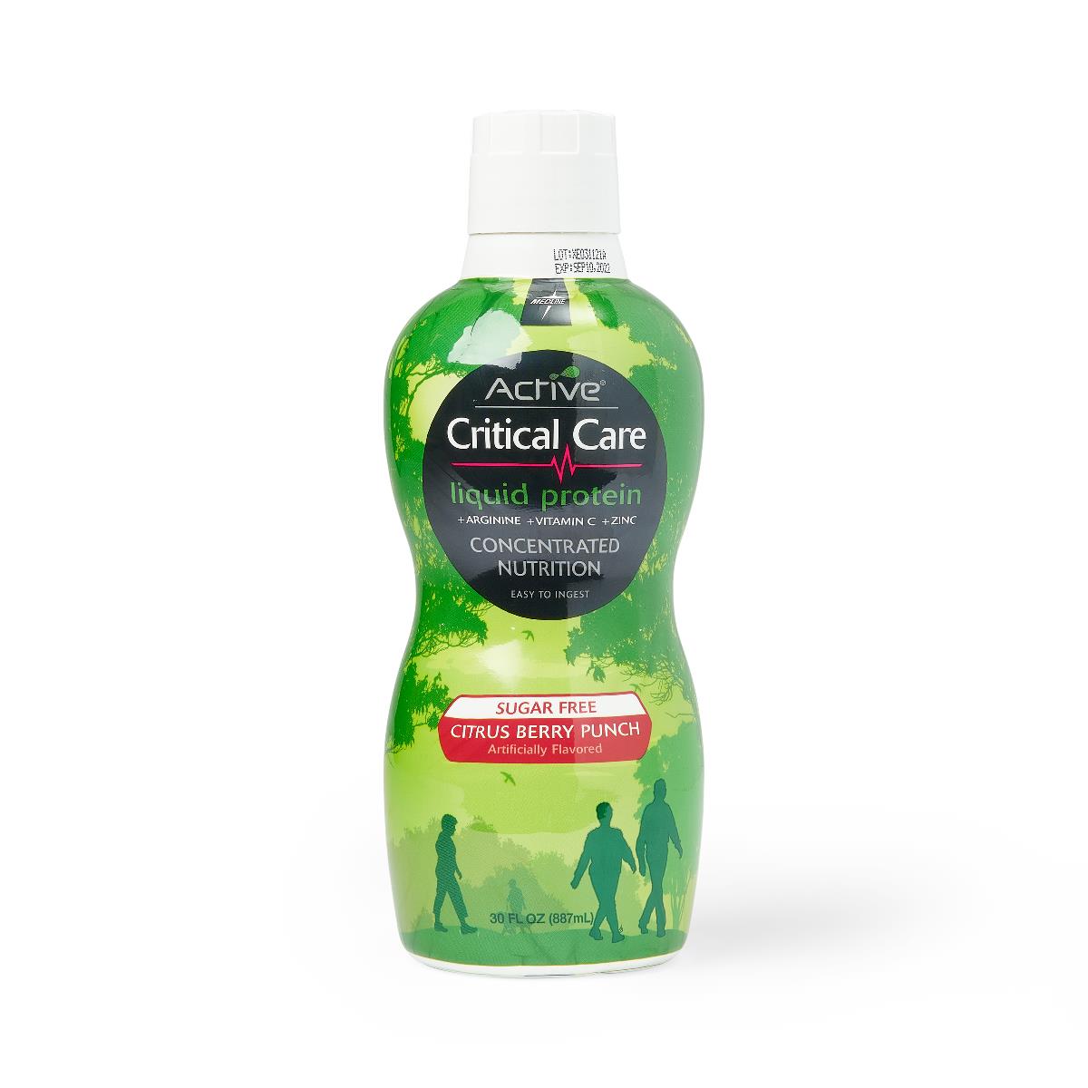 Active Critical Care Liquid Protein Nutritional Supplement, Sugar-Free Citrus Berry Flavor, 30oz. (case of 4)