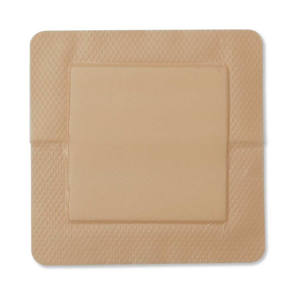 EQUOS 5-Layer Foam Dressings with Silicone Adhesive, 6" x 6" (1EA)