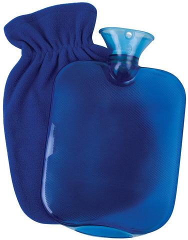 Carex Hot Water Bottle with Fleece Cover (case of 6)