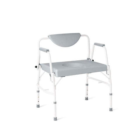 Steel Bariatric Drop Arm Commode