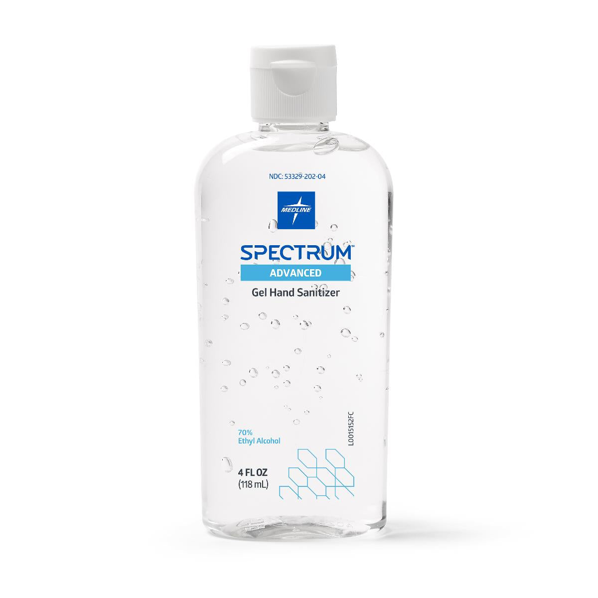 Gel 70% Spectrum Hand Sanitizer, Personal Carry, 4oz. (1EA)