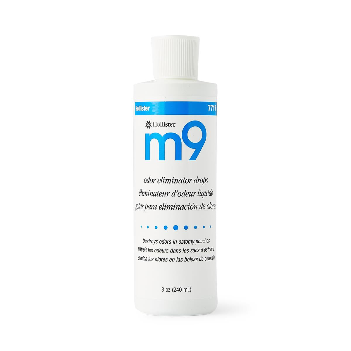 M9 Ostomy Odor Eliminator Drops, 8oz. (box of 6)