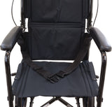 ProBasics Aluminum Transport Chair with 12-Inch Wheels, 300 lb Weight Capacity