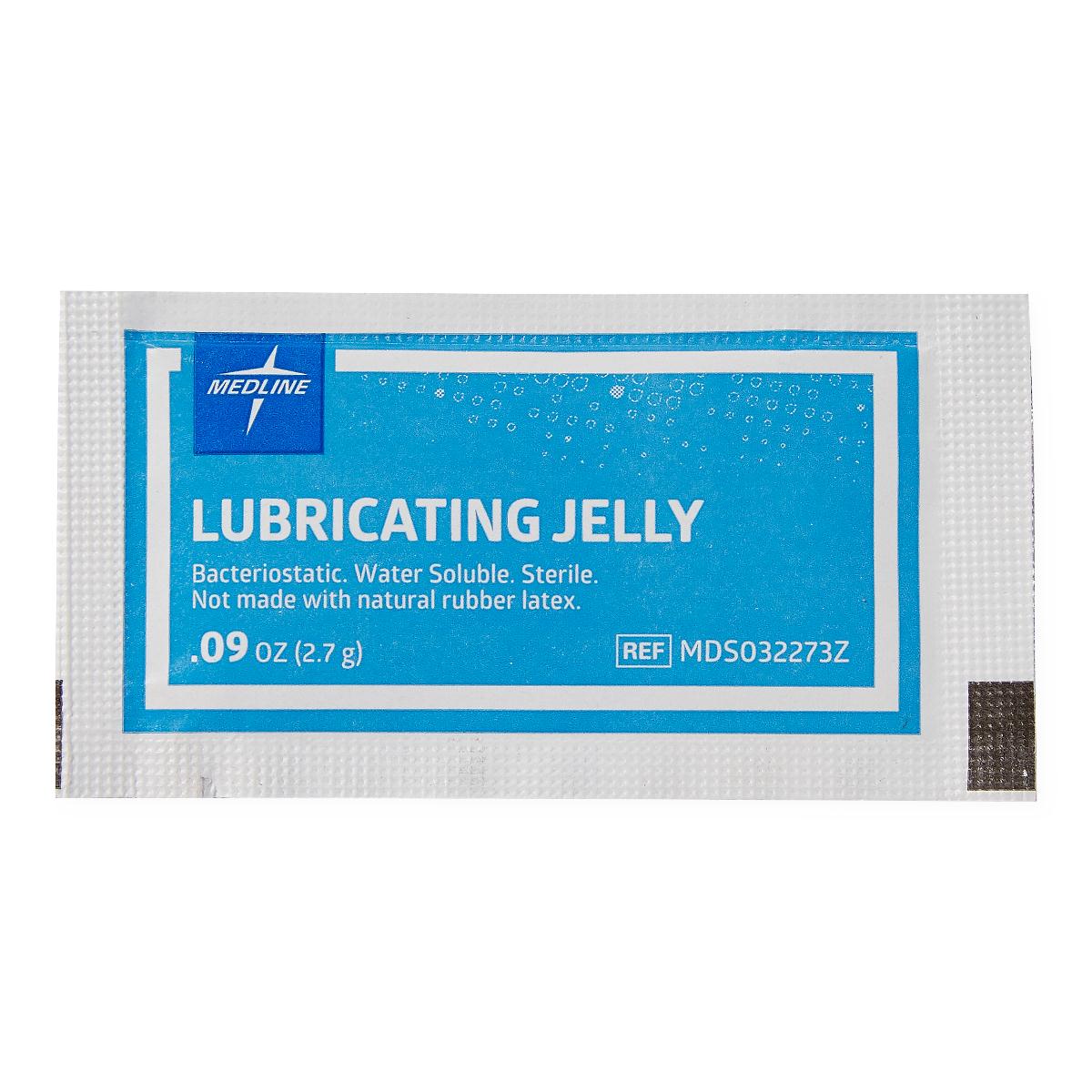 Lubricating Jelly in Foil Pack, 2.7g. (box of 144)