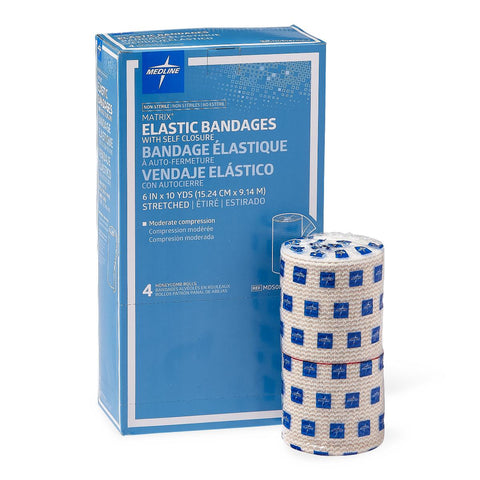 Matrix Elastic Bandage with Self-Closure, 6" x 10 yd. (case of 20)