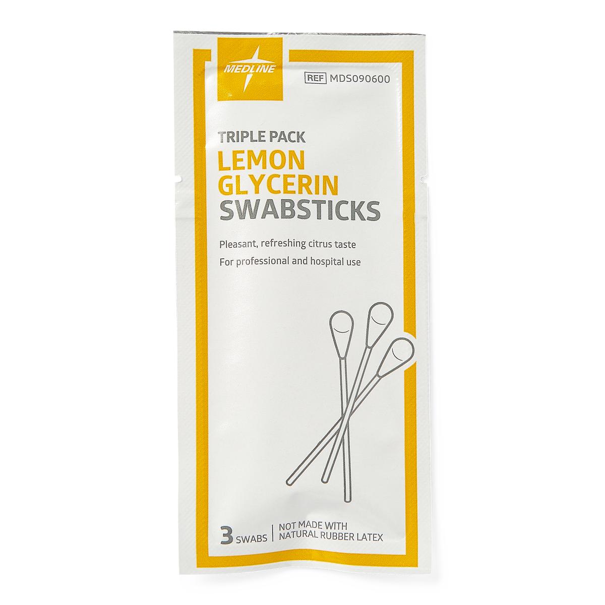 Lemon Glycerin Oral Swabsticks (1EA)