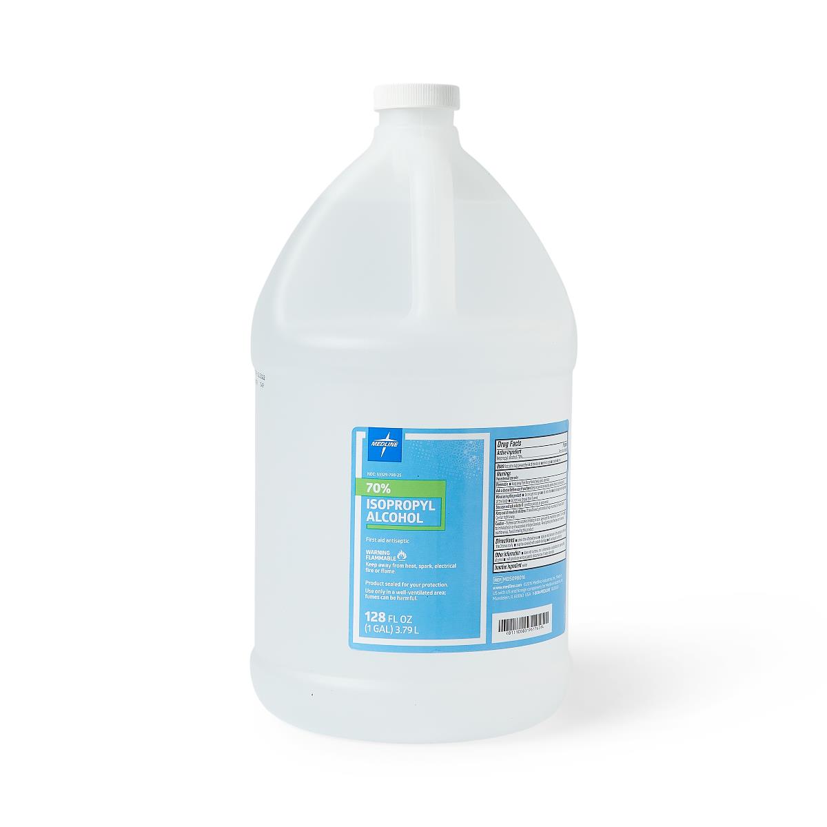 Medline 70% Isopropyl Alcohol, 1gal. (case of 4)