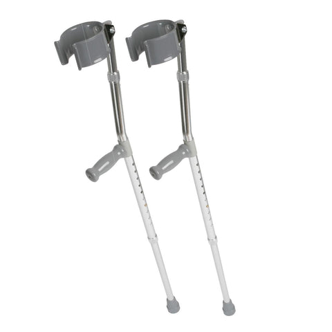 Aluminum Forearm Crutches, Adult (pair of 2)