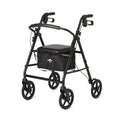 Basic Steel Rollator with 8" Wheels, Black