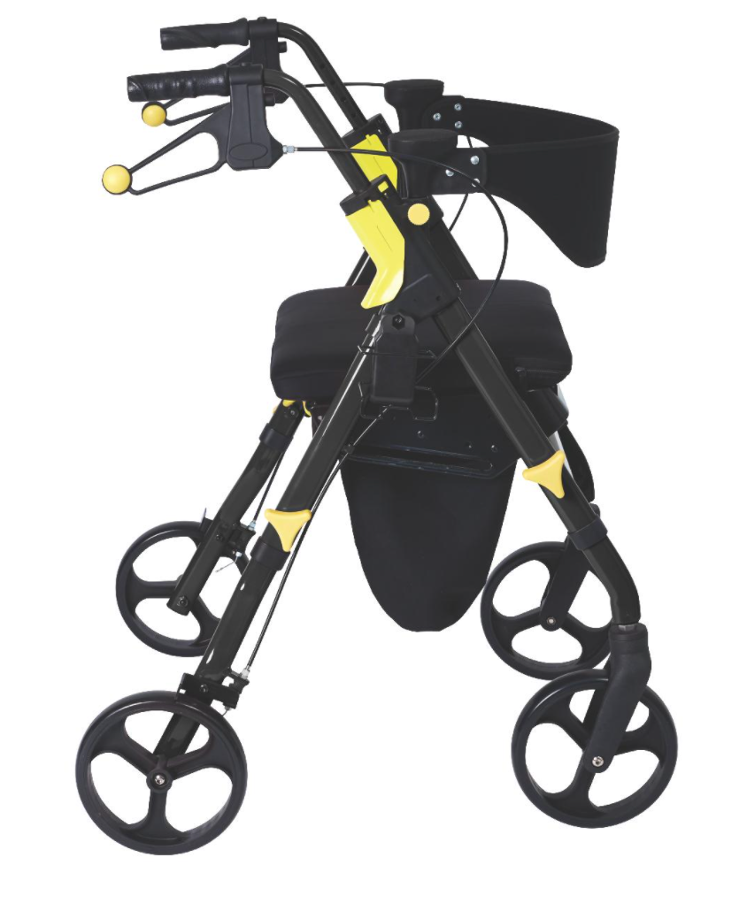 Empower Rollator with 8" Wheels, Black