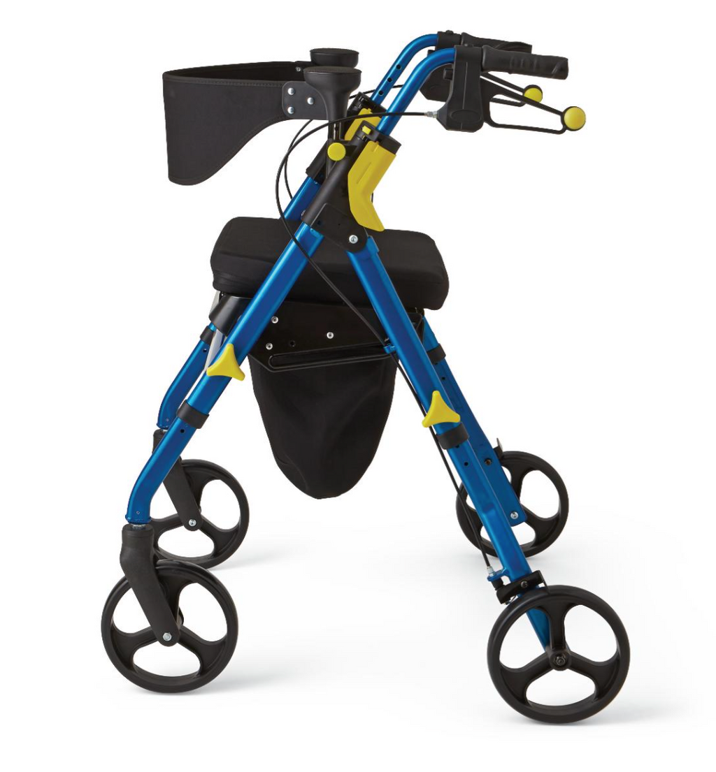 Empower Rollator with 8" Wheels, Blue