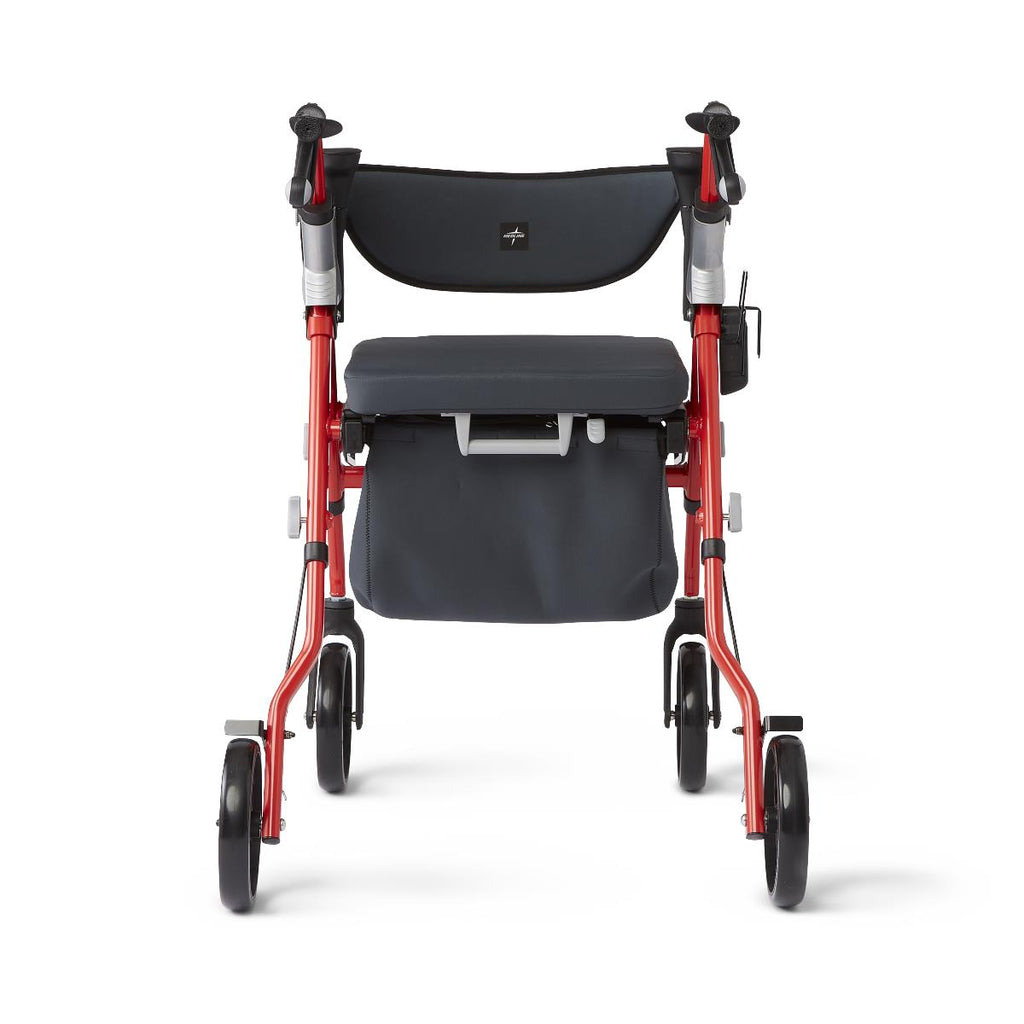 Empower Rollator with 8" Wheels, Red