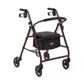 Basic Rollator with 6" Wheels, Burgundy