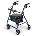 Basic Rollator with 6" Wheels, Blue