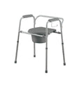 Knockdown Steel Bedside Commode (1EA)