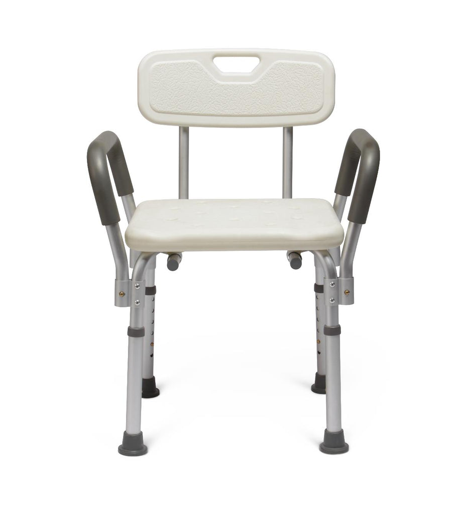 Knockdown Shower Chair With Arms, With Back (1EA)