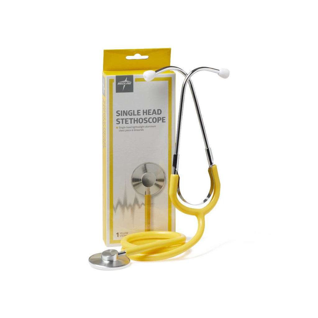 Single-Head Stethoscope, Yellow