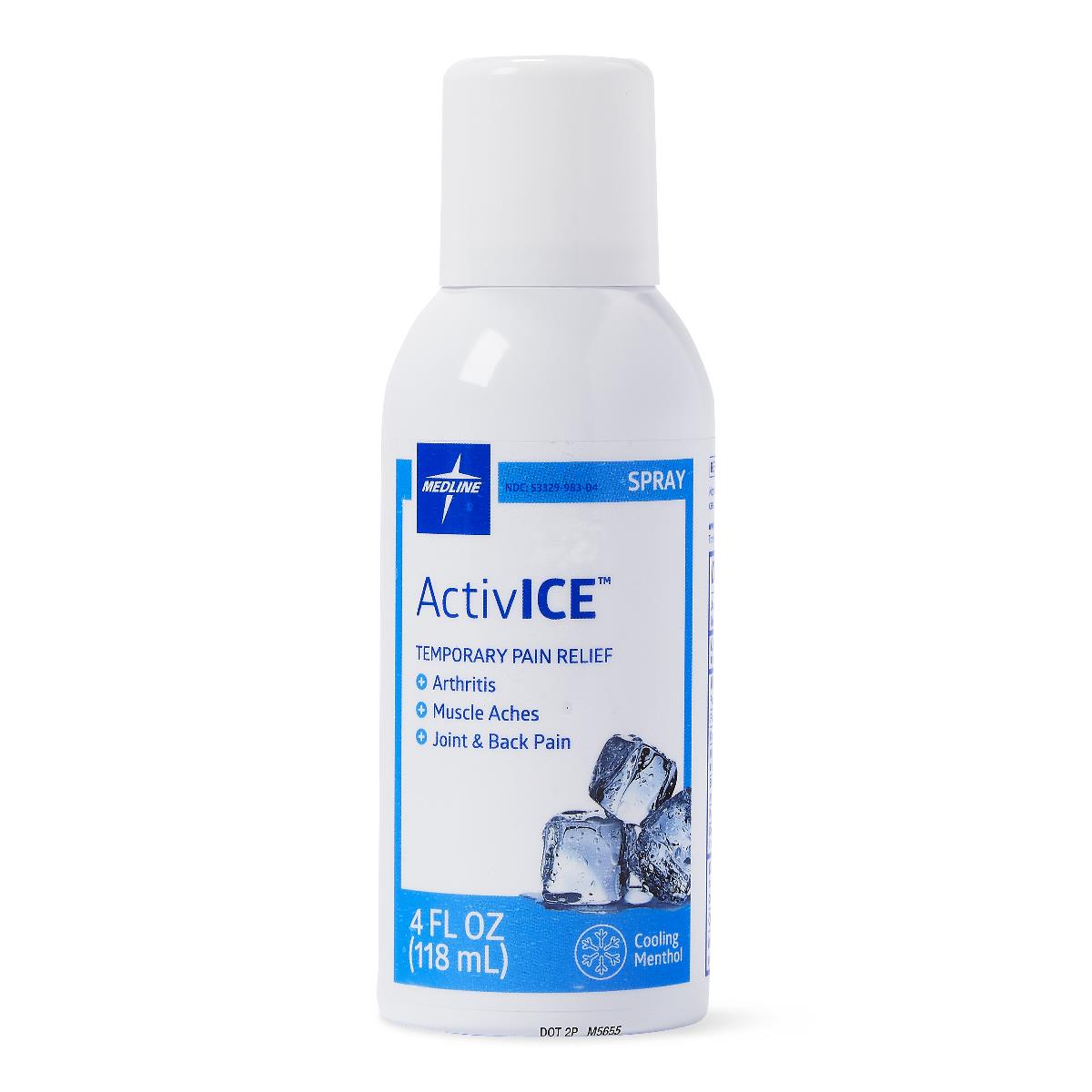 ActivICE Topical Pain Reliever Spray, 4oz. (1EA)