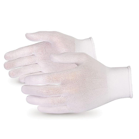 Nylon Glove Liners, Cut Level 1, Large (12/DZ)