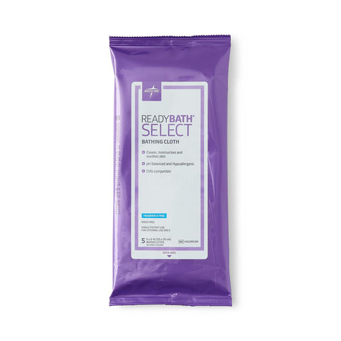 ReadyBath SELECT Medium-Weight Washcloth, Fragrance Free, 5/pk (case of 30)