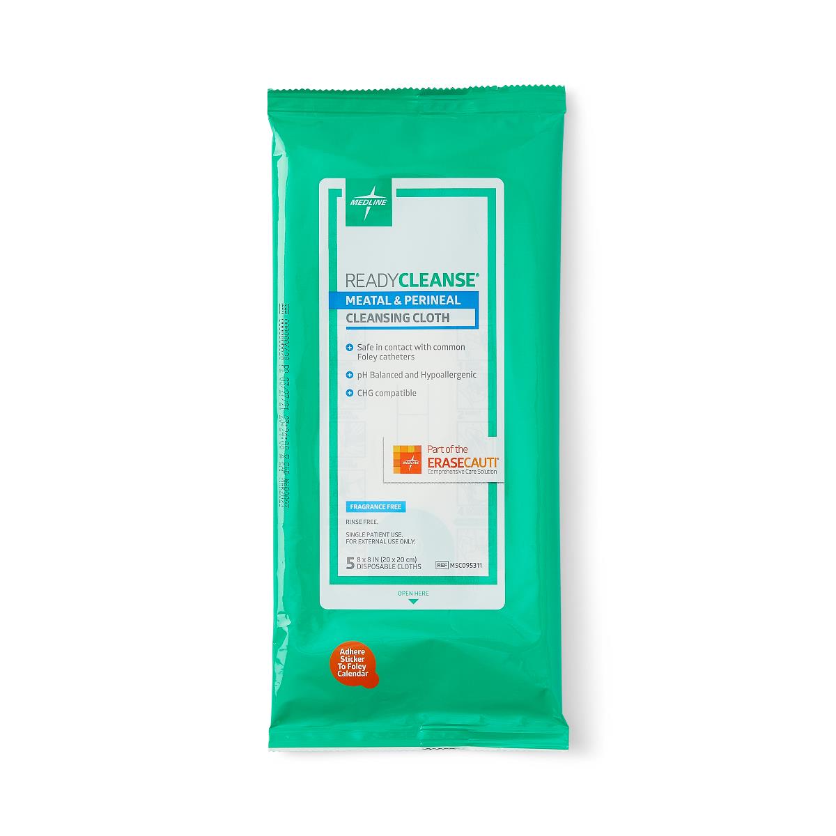 ReadyCleanse Perineal Care Cleansing Cloth, 8" x 8" (case of 30)
