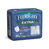 FitRight Extra Protective Underwear, Medium, 28"-40" (bag of 20)