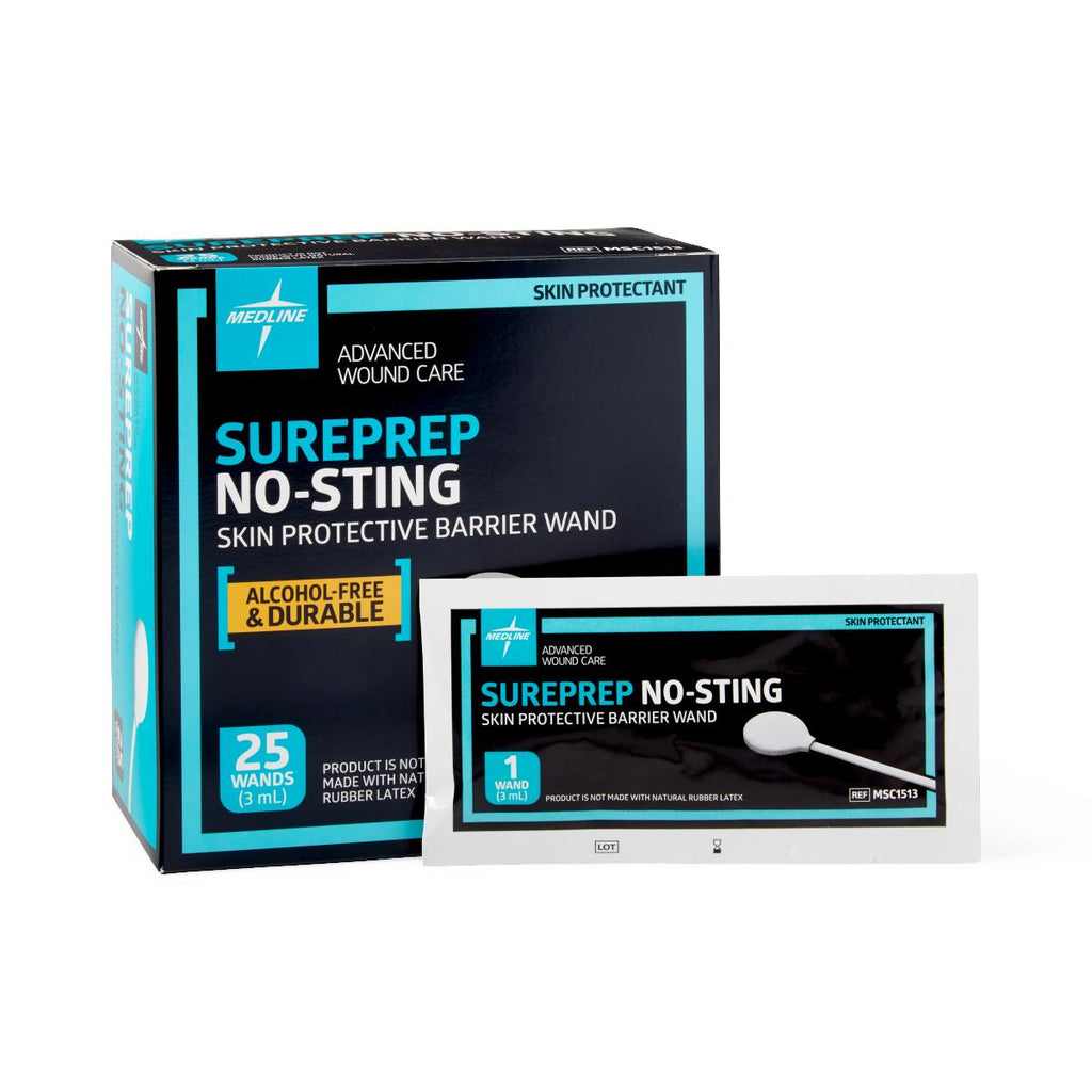 Sureprep No-Sting Skin Protective Barrier, Wand, 3mL (box of 25)