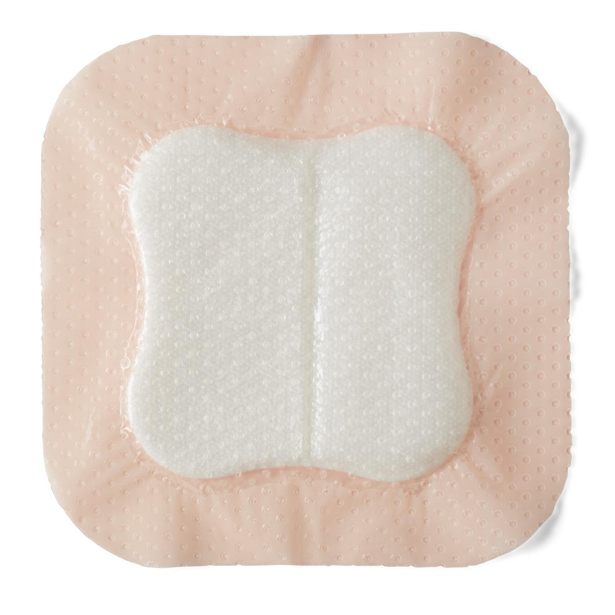 Optifoam Gentle Silicone-Faced Foam Dressing, 4" x 4" (1EA)