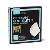 Optifoam Gentle Lite Foam Dressing, 6" x 6" (case of 100)