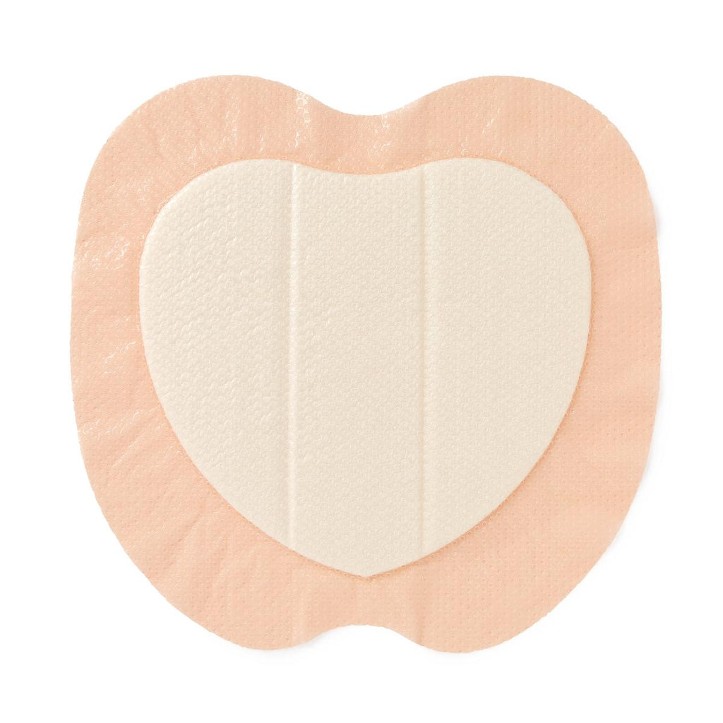 Optifoam Gentle EX Sacrum Foam Dressing, 9" x 9" (case of 25)