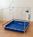 Bariatric Wheelchair Accessible Shower Stall for the Disabled (10-year-warranty on Frame)