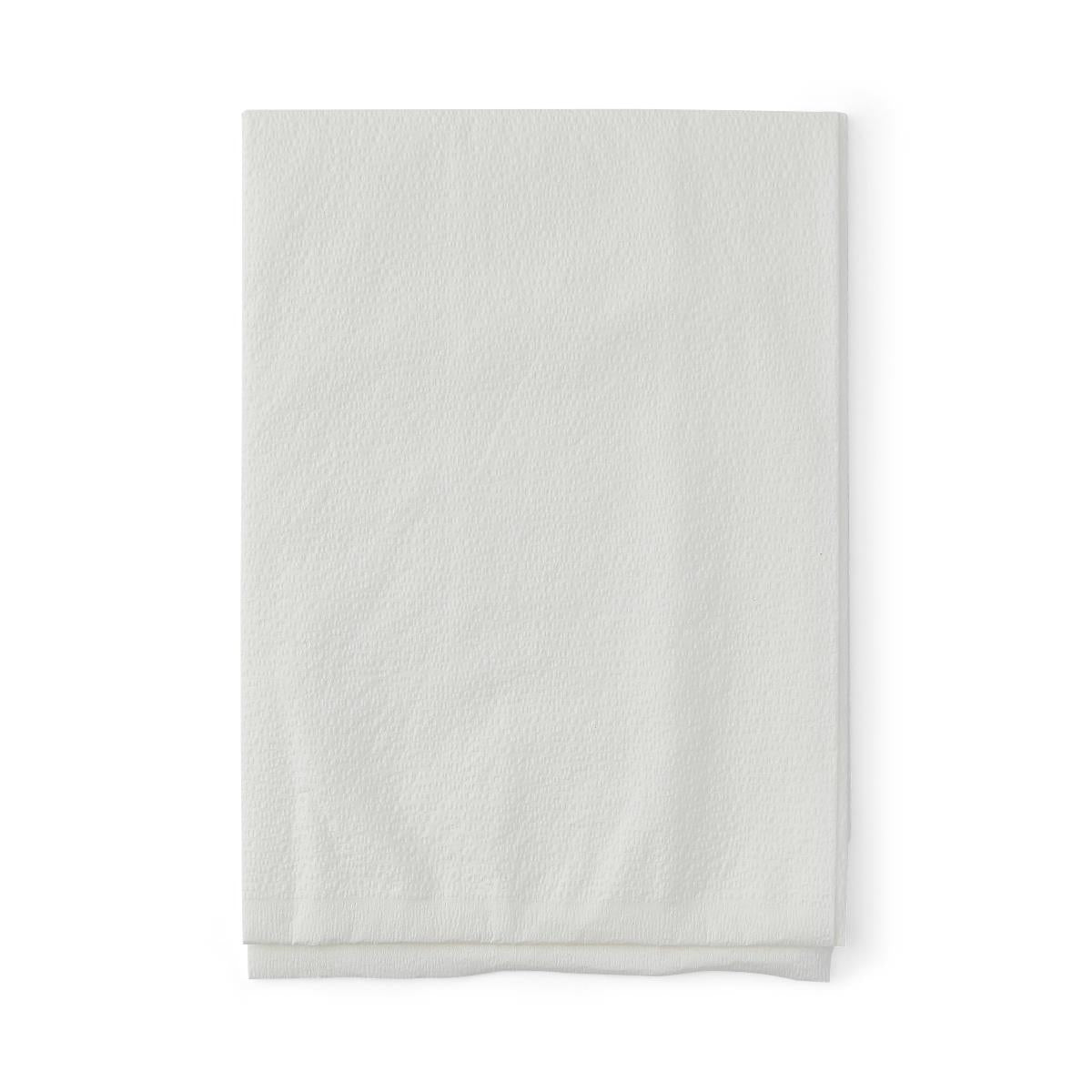 Disposable Tissue / Poly Pillowcase, 21" x 30", White (case of 100)