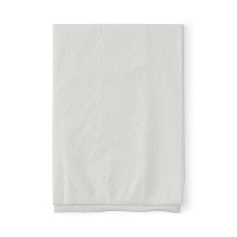 Disposable Tissue / Poly Pillowcase, 21" x 30", White (case of 100)