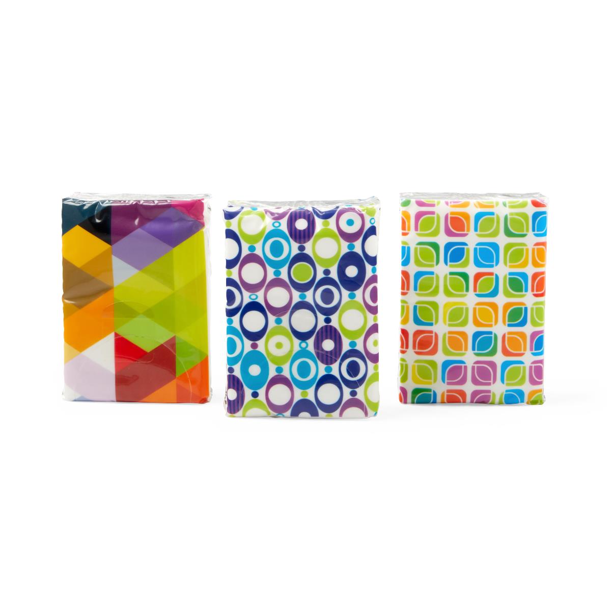 Facial Tissue Pocket Packs (case of 100)