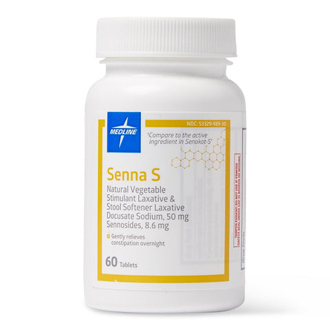 Senna-S Tablets, 60/bottle (case of 64)