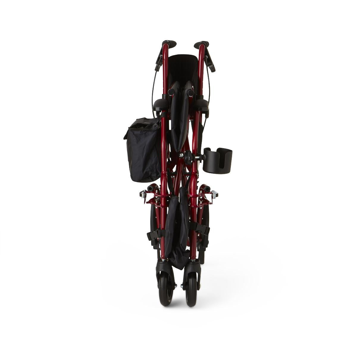 Translator Combination Transport Chair and Rollator, Red