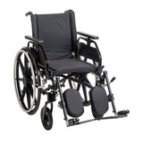 Viper Plus GT Wheelchair with Universal Armrests, Elevating Legrests, 18" Seat