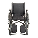 Viper Plus GT Wheelchair with Universal Armrests, Swing-Away Footrests, 18" Seat